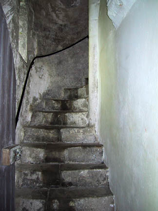 Stairs to Mary's Chamber and 4th floor