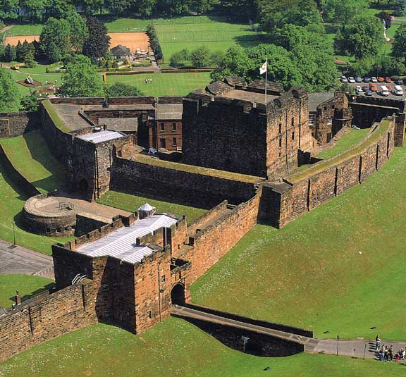 Carlisle Castle in Cumbria