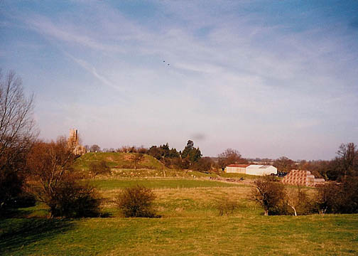 Castle site. Photo by Juliet Wilson