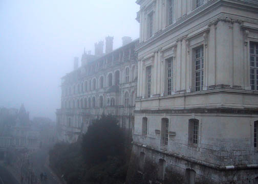 The Loges façade, outside view of the François I Wing