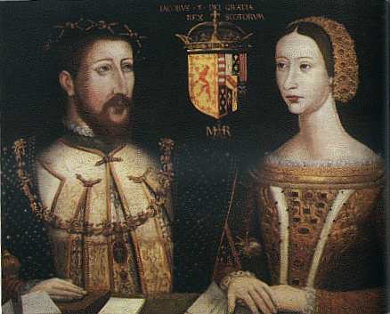 James V & Marie de Guise by an unknown artist. @ owner, Duke of Atholl