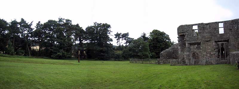 View from the other side, showing the Chapter House