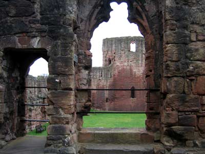 View of Moray's tower from the chapel