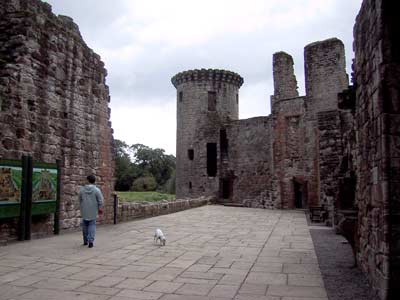 Great Hall in south-western range