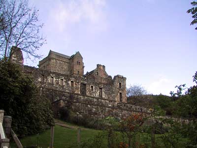 View from the gardens of the south range