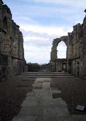 View of the High Altar in the church