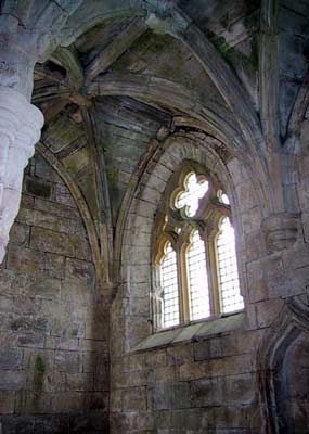 Inside the sacristy in the cloister
