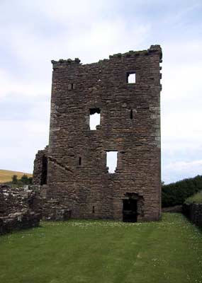 Western view of the Tower House