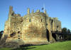 Dirleton Castle near North Berwick, East Lothian