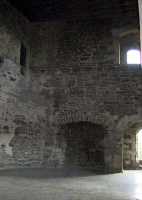 Another view of the Duke's private chambers with a glimpse of his wife's private chambers above.