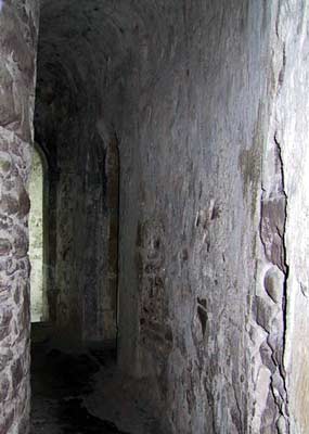 Passage leading to the Duke's chambers.
