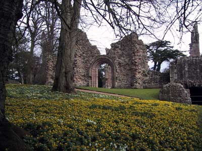 Entrance to the nave of the church