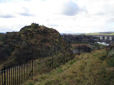 The 'White Crag' from the other peak