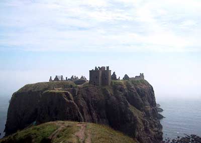 Dunnottar Castle on its spectacular promontory