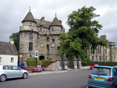 Falkland Palace's Twin Tower Gatehouse