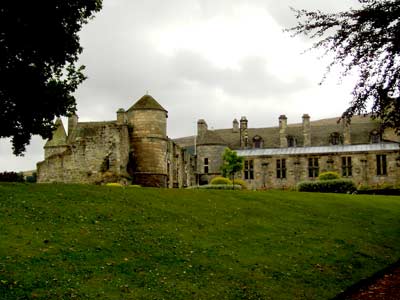 A view of the palace from the garden