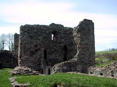 Inside Hailes Castle