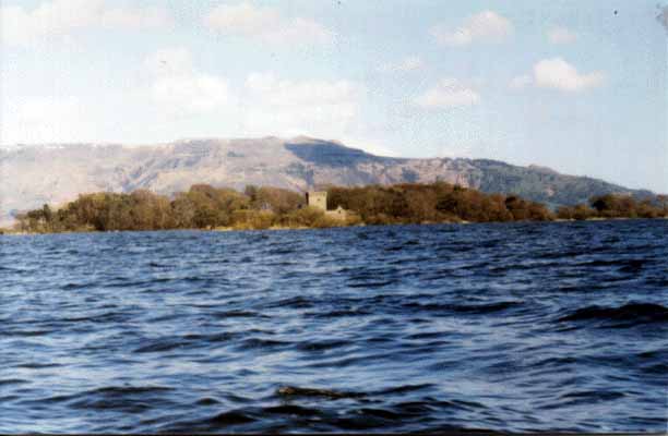 Lochleven Loch island