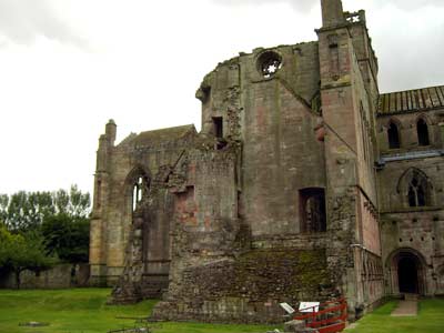Melrose Abbey's Presbytery