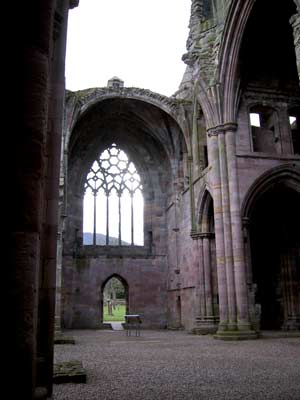 Inside view of the south transept of the 	church