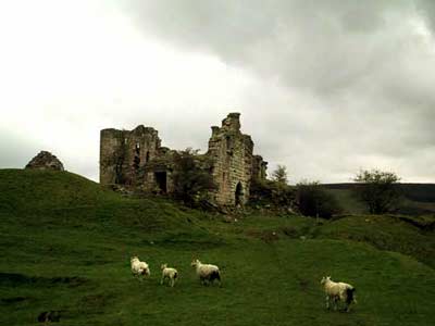 Approach to Sanquhar Castle