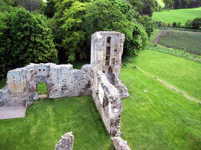 Remains of the South Range and Chapel Tower