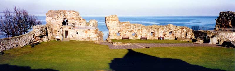 Range at the opposite side of the castle