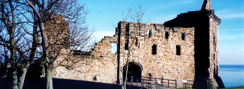 Entering the castle