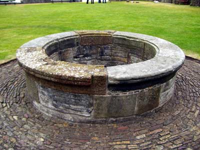 The well in the courtyard