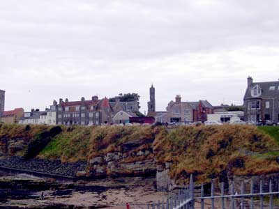 A view over the town from the castle