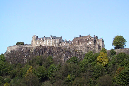 Stirling Castle from a distance