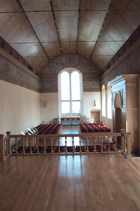 Right-hand side view of the Chapel Royal