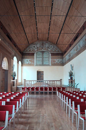 Left-hand side view of the Chapel Royal