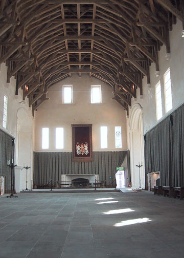 Inside the Great Hall