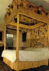 Bed at Traquair used by Mary and reputed to have been embroidered by her, thumbnail